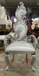 Serpentine Royal Wedding Throne Chair Party Throne Chair Accent Chair 63 H Thronekingdom Transitional Dinning Room Design Furniture King Furniture