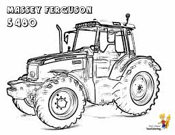 Children love to know how and why things wor. Big Boss Tractor Coloring Pages To Print Free Tractors Farm