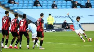 A year like no other. Manchester City 2 1 Bournemouth David Silva Scores One And Assists Another To Leave Cherries In Trouble Bbc Sport