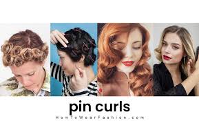 Pin curls are always created as a wet set on damp hair (newly shampooed or misted damp with a water bottle) and can be combined with other types of curls for a unique set. Heatless Hair Pin Curls Howtowear Fashion