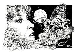 The Poet In My Heart By Johanna Pieterman Psychedelic Drawings Art Prints Art