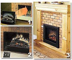 I searched & was excited to discover magikflame. Electric Fireplace Log Inserts Mantelsdirect Com