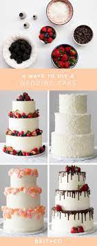 4 Easy Ways To Diy A Wedding Cake Diy Wedding Desserts Diy Wedding Cake Diy Wedding Desserts Recipes