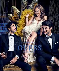 In 2017, an unknown matteo bocelli was announced to be participating in a photoshoot for guess. Alessandro Dellisola Matteo Bocelli Join Jennifer Lopez For Guess Campaign Jennifer Lopez Jenifer Lopez Guess Ads