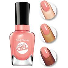 Sally Hansen Miracle Gel Nail Polish Rosey Riviter Walmart Com Walmart Com