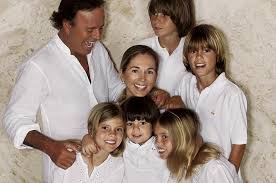 The song, which was not officially released, also included a voice message from iglesias, rijnsburger, and their four young children. Miranda Rijnsburger