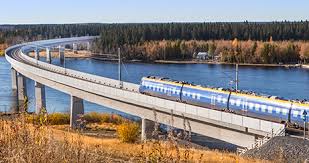 The line would be 270 kilometres (170 mi) long and be a northern extension of the bothnia line , which opened in 2010. Oppet Hus Om Jarnvagsplan For Norrbotniabanan Umea Dava Inab