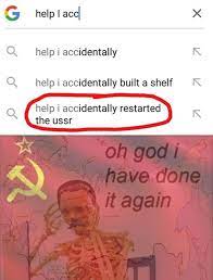 Google helpiac help i accidentally build a shelf help i accidentally restored my iphone help i accidentally deleted recycle bin help i accidentally ate gluten press enter to search oh crap. Facebook