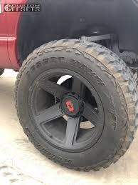Home custom wheels vision off road empire black milled. 2008 Dodge Ram 1500 Wheel Offset Aggressive 1 Outside Fender Suspension Lift 6 360495 Team Stance