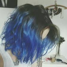 Blondes and brownettes are already familiar with the concept of neutralization. Dark Blue Ombre Hair Short Novocom Top