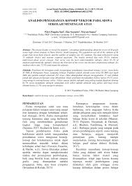 Yuk masuk menggunakan akun kamu, karna kedepannya bakalan banyak upgrade yang menarik, spesial untuk kamu! Pdf Analisis Pemahaman Konsep Vektor Pada Siswa Sekolah Menengah Atas