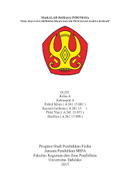 Kunci jawaban ini digunakan sebagai pembanding atau pedoman bagi siswa dalam mengerjakan tugas. Tugas Bahasa Indonesia Hal 153 Kelas Xi Ilmu Link