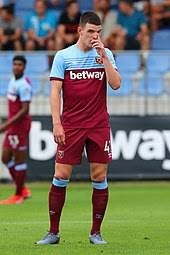 Declan rice (born 14 january 1999) is a british footballer who plays as a central defensive midfielder for british club west ham united, and the england national team. Declan Rice Wikipedia