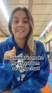 Classroom seating chart idea #teacherhack #teachersoftiktok #teacherai  #teachertechtips