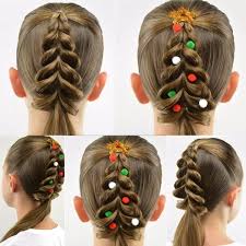 We all know that over time, your kiddo gets bored with those ponytails and braids she wears every day. Cute Christmas Hairstyles For Little Girls Charming Ideas For Your Princess