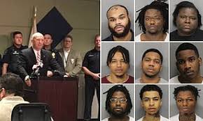 Police Charge 30 Violent Bloods Gang Members Over 169 Felonies After Raids Across Atlanta Daily Mail Online The bloods street gang was started in the late 60's originally as means of protection against the some people get confused when they hear piru or brim gang members say that they're bloods. police charge 30 violent bloods gang