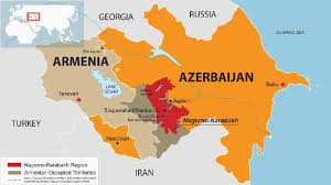 33.436 millas2 86.600 km2 (casi la superficie de maine). History Repeats Itself The Conflict Between Armenia And Azerbaijan World Map