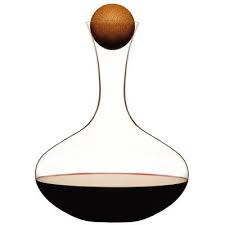 Carafe A Vin Avec Bouchon En Chene 27eur Verre Liege Industriel Wine Carafe Wine Decanter Red Wine Decanter