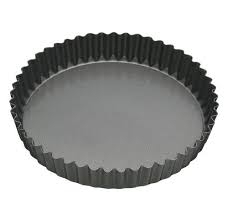 30cm Master Class Nonstick Loose Base Fluted Flan Tin Click Image For More Details This Is An Amazon Affiliate Lin Quiche Pan Baking Dish Set Cake Bakeware