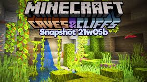 How to explore the new lush caves biome in snapshot 20w10a! Minecraft 1 17 Snapshot 21w05b Lush Caves Are My New Favourite Thing Caves Cliffs Update Youtube