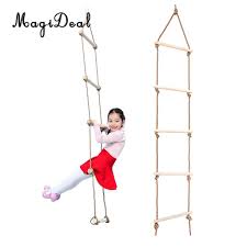 Maybe you would like to learn more about one of these? Magideal Kids Playhouse Tree House Wooden 5 Rungs Rope Climbing Ladder Toy For Indoor Outdoor Sport Safe Toy Children Play Game Toy Sports Aliexpress
