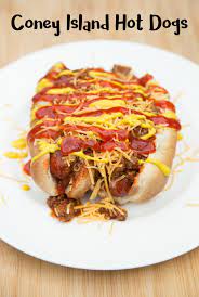 Coney Island Hot Dogs Recipe Freezer Friendly Recipe Hot Dog Recipes Coney Island Hot Dog Recipes