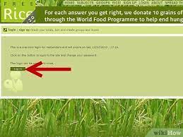 Although an account is not required to use freerice, having one will allow you to join and create donation groups, keep track of your donated rice totals, follow other members, and create a. How To Create A Freerice Account 9 Steps With Pictures