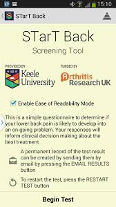 Image result for Start Back Screening Tool