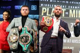 6 in las vegas canelo is chasing more history in his attempt to become undisputed champion at 168 pounds Caleb Plant Canelo Kampf Ist Kurz Vor Der Unterzeichnung