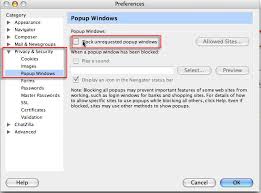 Learn how to block or allow a specific website from generating pop up windo. Popup Blocker Disabling Eriefcu Org