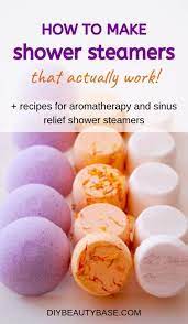 How To Make Shower Steamers That Actually Work For Cold And Aromatherapy Diy Aromatherapy Shower Steamers Diy Shower Steamers