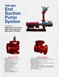 Series 1510 Centrifugal Pumps Technical Bulletin Bulletin B
