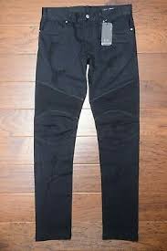 Great savings & free delivery / collection on many items. Ax Armani Exchange Men S Rip And Repair Skinny Biker Fit Moto Jeans Black 38 30 65 69 Picclick