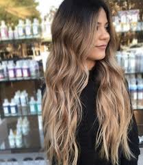 Meche blonde et caramel sur cheveux châtain plus. Honey Ombreyage Cheveux Bruns Meches Blondes Meche De Cheveux Cheveux