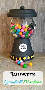 Great video for children and parents also! Halloween Gumball Machine Candy Jar For Halloween Easy Diy Project