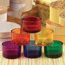 The votive holder helps to pool the wax as it liquefies. Amazon Com Stealstreet Rainbow Candelabra Votive Colorful Small Tealight Candle Holder Set Of 12 Chak Tealight Candle Holders Tea Light Candles Tea Lights