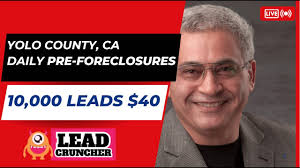 Yolo County Daily Pre-Foreclosure Leads