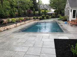 If you want a pool that is extra shiny and luminous when the sun reflects off the surface, glass mosaic tile is a better choice over porcelain tiles. Let Us Give Your Outdated Pool New Life Shoreline Pools Cape Cod