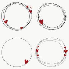 Doodle Love Frame Collection Transparent Png Premium Image By Rawpixel Com Sasi Love Frames Valentines Frames Doodle Frames