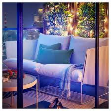 Havsten 2 Sits Soffa Inom Utomhus Beige Ikea In 2020 Love Seat Outdoor Seat Pads Ikea