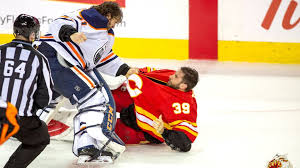 The vancouver canucks have been one of the nhl's biggest disappointments to start the season. Goalie Fight In Flames Oilers Line Brawl Prohockeytalk Nbc Sports