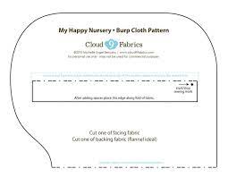 I Ve Been Planning Some Baby Gifts Lately And I Must Say My Happy Nursery Couldn T Ve Come At A Bette Contoured Burp Cloth Burp Cloth Patterns Burp Cloths Diy