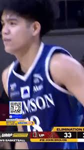 Matt Erolon hits back-to-back threes to end the first half as Adamson 🐦  tries to deny UP the second spot in the Final Four!, Watch the UAAP Season  88 Men’s Basketball Tournament LIVE