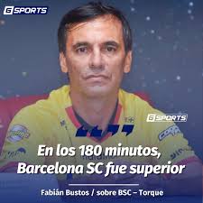 FABIÁN BUSTOS SIGUE HACIENDO HISTORIA CON BARCELONA ☺ El DT de Barcelona  SC, Fabián Bustos, habló en rueda post partido donde su equipo eliminó por  penales a Montevideo City Torque, clasificando a