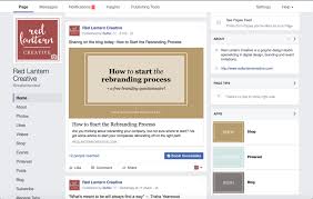 How To Add Tabs To Your Facebook Business Page Red Lantern Creative Facebook Business Business Pages Facebook Tabs