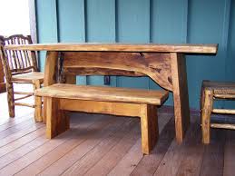 Locust Live Edge Table With Matching Chairs And Bench Rustic Outdoor Furniture Cozy Living Room Furniture Rustic Furniture