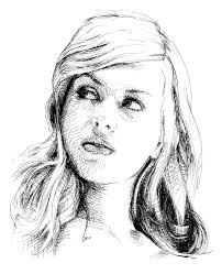 Ink Portraits Igor Amazonenco Cross Hatching Drawing 21 06 14 Portrait Cross Hatching Portrait Drawing