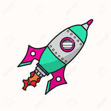 Vector Cute Cartoon Space Ship Colorful Rocket Toy Vector Illustration Royalty Free Cliparts Vectors And Stock Illustration Image 122344687 How to draw a cartoon spaceship. vector cute cartoon space ship colorful rocket toy vector illustration