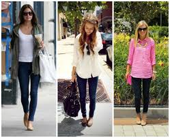 Casual Chic Outfit Basics Dark Wash Skinny Jeans Fashion Cute Outfits Style