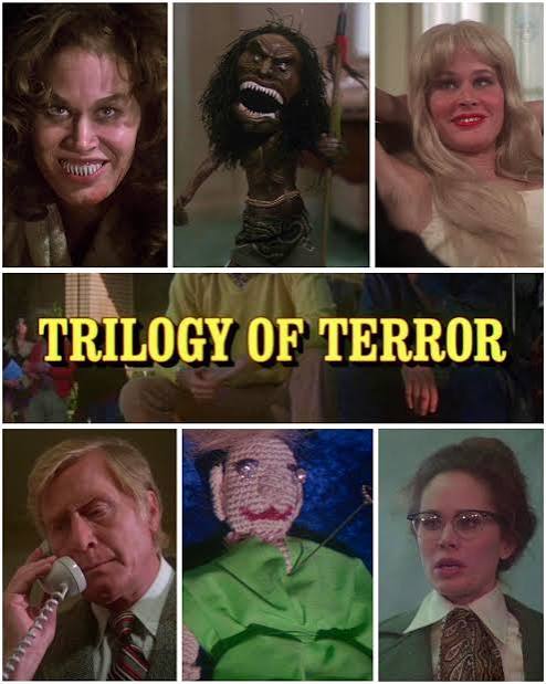 📺On March 4, 1975 the made-for-television film “Trilogy of Terror” aired  as the ABC Movie of the Week! Directed by Dan Curtis (best known for  creating the gothic soap opera Dark Shadows)